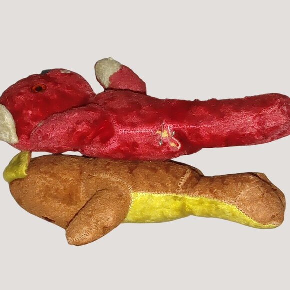 Teddy Bears Set of 2 Plush Dolls Toy Collectors Nostalgic Vintage - Picture 8 of 8